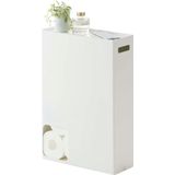 YAMAZAKI ev 2294 Tuvalet Kağıdı Stok-Banyo Depolama Düzenleyici Dispenseri, Tek Boyut, Beyaz