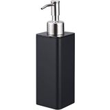 Yamazaki Home Doldurulabilir El Sabunu Pompası | Banyo, Mutfak | Plastik | Dağıtıcı, ABS, Siyah, Tek Boyut