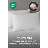 Yamesa 50x70 Cm Saf Silikon Iç Yastık Kırlent, Yumuşak Ve Dayanıklı – 700 Gram, Nefes Alabilir
