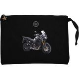 Yamha Super Tenere Siyah Clutch Astarlı Cüzdan / El Çantası - 25x18cm