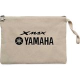 Yamha Xmax Text Krem Clutch Astarlı Cüzdan / El Çantası - 25x18cm