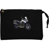 Yamha XT1200Z Super Tenere Siyah Clutch Astarlı Cüzdan / El Çantası - 25x18cm