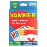 Yammer Klasik Kelime Kartı Oyunu, Çocuklar için Eğlence, Yetişkinler ve Aile Oyun Gecesi, 1-6 Oyuncu, 8 Yaş - Yetişkin N6101