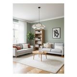 yamsan Modern Tasarım Çiçek Sarkıt Avize Kumaş Boheme Salon Oturma Odası Mutfak Avizesi
