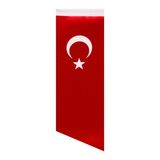 Yan Kesim Türk Masa Bayrağı (Direksiz) 8,5x25 cm