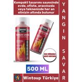 #Yangınsavar Ev Ofis Otomobil Kamp Acil Durum Hızlı Müdahale Söndürme Tüpü Sprey Yangın Savar 500 Ml