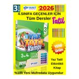 Yanıt 2026 Yeni Müfredat 3.Sınıf 2026(3 Ten 4E)Geçiş Etkinlikli Yaz Tatil Kitabı+Android Kalem