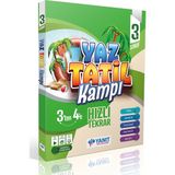 Yanıt Yayınları 3. Sınıf 3'den 4'e Geçenlere Yaz Tatil Kamp Kitabı