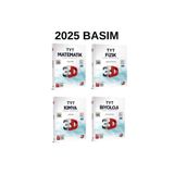 Yanıt Yayınları 3D Yayınları 2026 Tyt Matematik Fizik Kimya Biyoloji Dörtlü Soru Bankası Seti