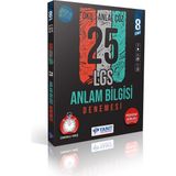Yanıt Yayınları 8. Sınıf Anlam Bilgisi 25 Denemesi LGS Sınavı İçin Hazırlık Kitabı