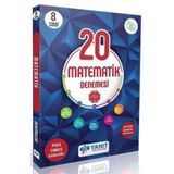 YANIT YAYINLARI 8 Sınıf Lgs 20 Matematik Denemesi Video Çözümlü 2021 Baskı,TYBFV1SKPS4QEA4062