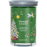 Yankee Candle Shimmering Christmas Tree Yeşil Tumbler Kokulu Mum 567 G - Standart