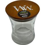 Yankee Candle Woodwick Kokulu Mum Cam Kavanoz 275G - 1 Adet - Şeffaf
