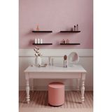 Yankı - BYEG 30 Cm 4lü Mat Siyah Mdf Uçan Mini Duvar Rafı Gizli Bağlantı Çiçeklik