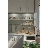 yankı-byeg 60 Cm 3lü Mat Beyaz Mdf Uçan Duvar Rafı Gizli Bağlantı Kitaplık