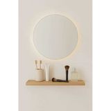 Yankı-Byeg 62 Cm Safir Meşe Mdf Uçan Duvar Rafı Gizli Bağlantı Kitaplık