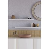 yankı-byeg 70 Cm 2li Mat Beyaz Mdf Uçan Duvar Rafı Gizli Bağlantı Kitaplık