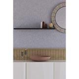 yankı-byeg 70 cm Mat Siyah Mdf Uçan Duvar Rafı Gizli Bağlantı Kitaplık