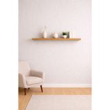 yankı-byeg 90 Cm Safir Meşe Mdf Uçan Duvar Rafı Gizli Bağlantı Kitaplık