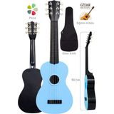Yankı CG-16BL Oyuncak Gitar Seti 3-11 Yaş Çocuk Gitarı 53cm 6 Telli (Eğitim Kitabı, Kılıf ve Pena Hediyeli) - Renk Seçenekleri - Mavi