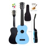 YANKI CG-16BL Oyuncak Gitar Seti 3-11 Yaş Çocuk Gitarı 53cm 6 Telli -Eğitim Kitabı, Kılıf ve Pena Hediyeli