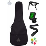 Yankı Klasik Gitar Aksesuar Seti 5li (Gitar Kılıfı, Capo, Akort Cihazı, Gitar Askısı, Pena) Klasik Gitar Uyumlu