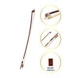 YANKI KY-04P Keman Yayı 4/4 ve 3/4 Uyumlu Ayarlanabilir Gergili, Profesyonel Model (Reçine Hediyeli)