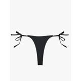 Yanları Bağlamalı Parlak İpli String Mikro Bikini Altı