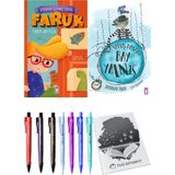 Yanlış Masalcı Bay Yalnış ve Şehirdeki Gizemli Sinyal Faruk 2'li Set - Kalem