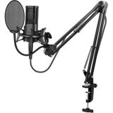 Yanmai Bilgisayar Standlı Mikrofon Profesyonel Podcast Mikrofon Kiti Tak Çalıştır USB Kablolu P - Renkli