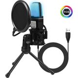 Yanmai SF-666R Rgb Oyuncu Yayıncı Mikrofonu, USB Kablolu BBSF666R - Standart