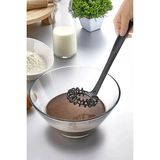 Yanmaz Yapışmaz Yüksek Isıya Dayanıklı Teflon Spiral Çırpıcı - Yumurta Çırpıcı 28 cm