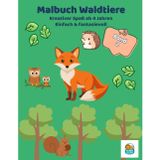Yanni & Lini: Mein Malbuch – Waldtiere (ab 4 Jahren): 45 süße Motive aus dem Wald • einseitig gedruckt • klare Outlines für Kinder (Yanni & Lini – Malbuch, Band 2)
