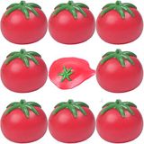 YANQINQIN Stres Sıkma Oyuncağı, Sahte Çilek Muz Şeftali Portakal Dondurma, Yetişkinler ve Çocuklar için Stres Yaymak İçin Harika (Tomato)