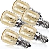 YANUODA Fırın Ampulü 25W 300°C Küçük Edison Vidalı E14 Nikel Tuz Lambası Ampul Pigme Lamba (5)