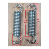Yapa Yavuzpaşalar 7 mm Çelik Salıncak Yayı - 2 Adet - Ekstra Uzun - 17 Boğum - 20 Cm - Galvanizli - Düz Kancalı