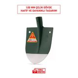 Yaparlar 4160-C İnşaat Küreği, Sapsız, 1.00 Mm Çelik, Elektrostatik Boyalı, Hafif Ve Dayanıklı Kürek
