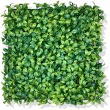Yapay Açık Yeşil Limon Yaprağı Bitki Duvar Kaplama 50x50 Cm