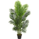 Yapay Ağaç Areka Ağacı Palmiye Ağacı Salon Bitkisi 140Cm 11 Yapra