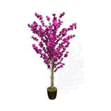 Yapay Ağaç Bahardalı Ağacı Mor Japon Kiraz Çiçeği Sakura Çiçeği 1