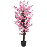 Yapay Ağaç Bahardalı Ağacı Pembe Japon Kiraz Çiçeği Sakura Çiçeği
