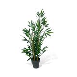 Yapay Ağaç Bambu Ağacı 3 Gövdeli 90*40cm Siyah Saksılı