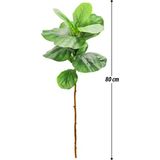 Yapay Ağaç Keman Bitkisi Dalı 80 cm (Saksısız) - Yeşil