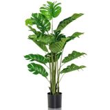 Yapay Ağaç Monstera Deve Tabanı Ağacı 180 Cm 16 Yaprak