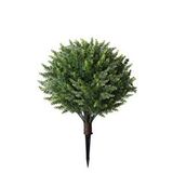 Yapay Bitki Saplamalı Şimşir 50 cm Yeşil