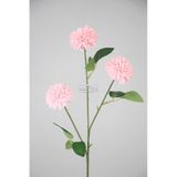 Yapay Çiçek 3lü Top Karanfil Dalı 62 Cm Pudra Pembe