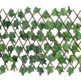 Yapay Çiçek Akordiyon Çit Yapay Sarmaşık lı Duvar Dekoru 150x60cm