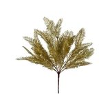 Yapay Çiçek Altın Gold Fern Demet Garnitür Aradal Dekoratif Yapay