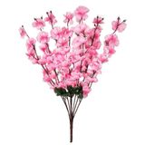 Yapay Çiçek Bahardalı Japon Kiraz Çiçeği 9 Dallı 57cm Pembe