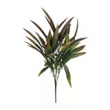 Yapay Çiçek Bambu Grass Kahverengi 40Cm Demet Garnitür Aradal Dekoratif Yapay Bitki Vitrin